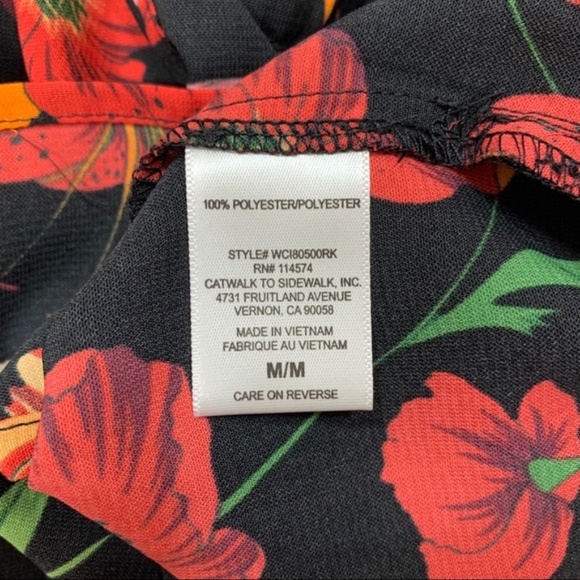 PLEIONE FLORAL Open Cradigan Vest Duster - Picture 4 of 6